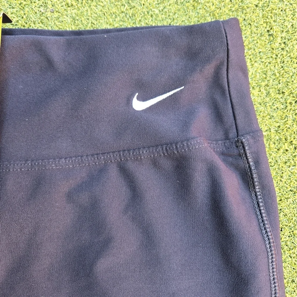 Nike Dry-Fit Women's Flared Leggings Navy Blue Size S - Picture 6 of 12
